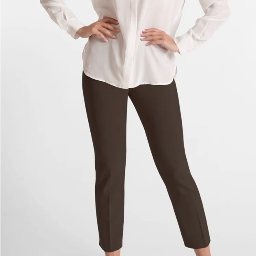 PEACE OF CLOTH-BROWN PANTS-SIZE 8